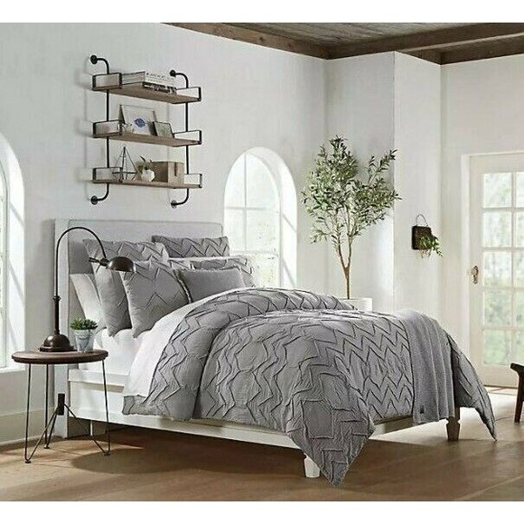 UGG Evangeline Seal Gray Twin DUVET COVER NEW 100% Cotton 2 AVAILABLE - Picture 1 of 2